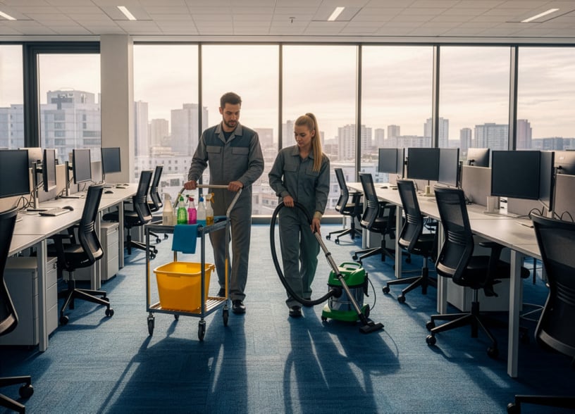 Reinigungsfirma aus Hof